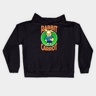 RABBIT AND CARROT Kids Hoodie